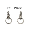 قطع غيار سبائك الزنك من طراز Dyy Spine، من حلقات اليد، سلسلة مفاتيح، قلادة يدوية Item Picture
